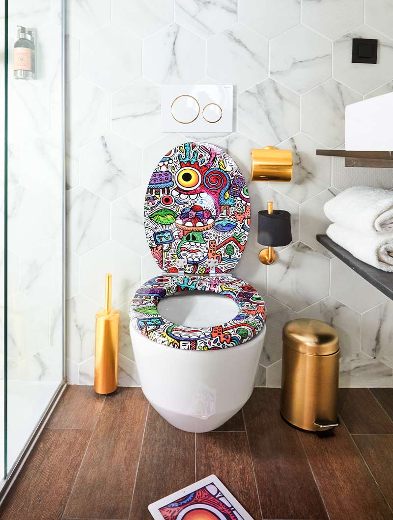 Tohaa Design - Abattant WC original de designer